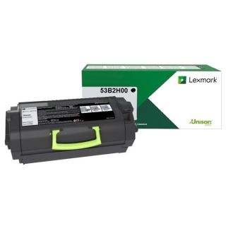 53B2X00 - toner de marque Lexmark - noir