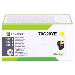 70C20YE / 702Y - toner de marque Lexmark - jaune