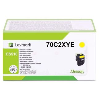 70C2XYE / 702XY - toner de marque Lexmark - jaune