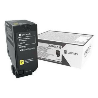 75B0040 - toner de marque Lexmark - jaune