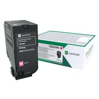 75B20M0 - toner de marque Lexmark - magenta