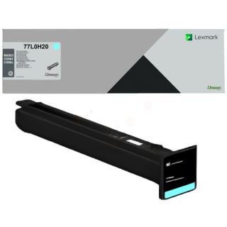 77L0H20 - toner de marque Lexmark - cyan