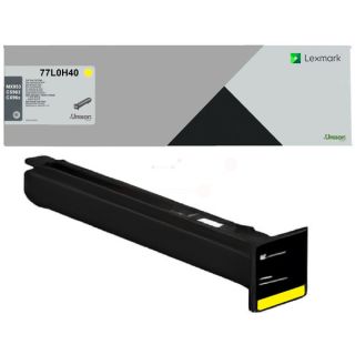 77L0H40 - toner de marque Lexmark - jaune