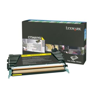 C734A1YG - toner de marque Lexmark - jaune