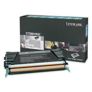 C736H1KG - toner de marque Lexmark - noir