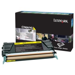C746A1YG - toner de marque Lexmark - jaune