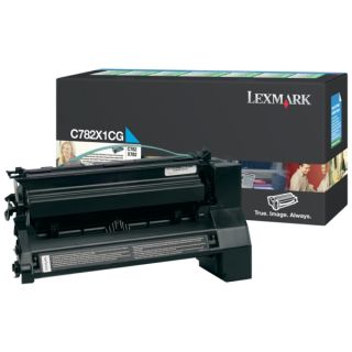 C782X1CG - toner de marque Lexmark - cyan