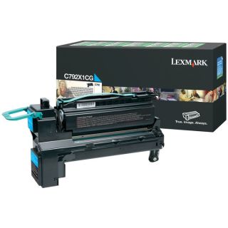 C792X1CG - toner de marque Lexmark - cyan