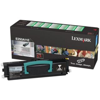 E250A11E - toner de marque Lexmark - noir