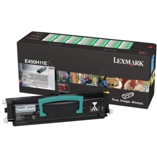 E450H11E - toner de marque Lexmark - noir