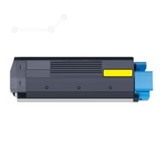 42804513 - toner de marque OKI - jaune