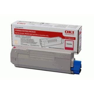43865722 - toner de marque OKI - magenta