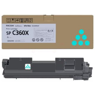 408251 / SPC360X - toner de marque Ricoh - cyan