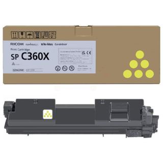 408253 / SPC360X - toner de marque Ricoh - jaune