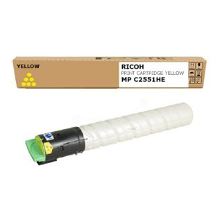 842062 / TYPE MPC 2551 HE - toner de marque Ricoh - jaune