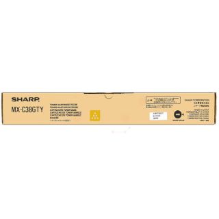 MXC38GTY - toner de marque Sharp - jaune