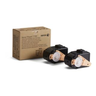 106R02611 - toner de marque Xerox - jaune - pack de 2