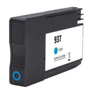4S6W2NE / 937 - cartouche qualité premium compatible HP - cyan