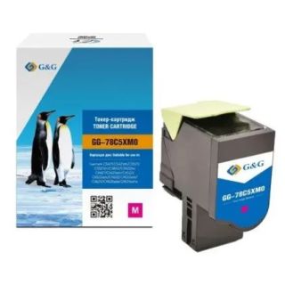 78C2XM0 - toner qualité premium compatible Lexmark - magenta