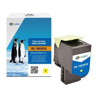 78C2XY0 - toner qualité premium compatible Lexmark - jaune
