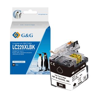 LC229XLBK - cartouche qualité premium compatible Brother - noire