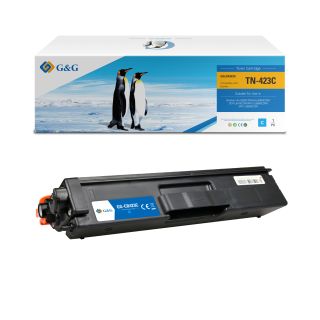 TN423C - toner qualité premium compatible Brother - cyan