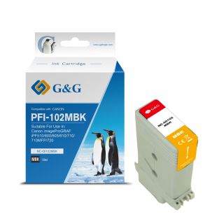 0894B001 / PFI-102 MBK - cartouche qualité premium compatible Canon - noire