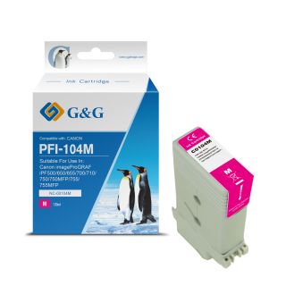 3631B001 / PFI-104 M - cartouche qualité premium compatible Canon - magenta
