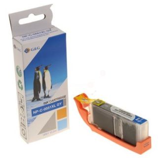 6447B001 / CLI-551 GYXL - cartouche qualité premium compatible Canon - grise
