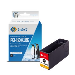 9182B001 / PGI-1500 XLBK - cartouche qualité premium compatible Canon - noire