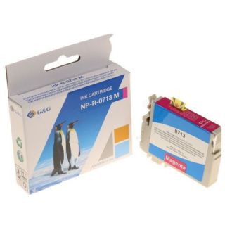 C13T07134012 / T0713 - cartouche qualité premium compatible Epson - magenta