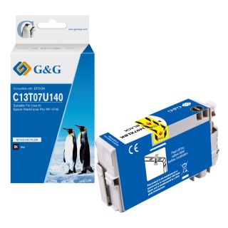 C13T07U140 / 407 - cartouche qualité premium compatible Epson - noire