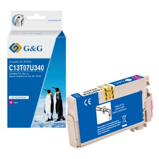 C13T07U340 / 407 - cartouche qualité premium compatible Epson - magenta