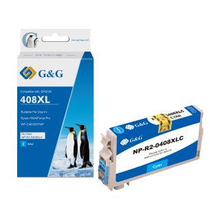 C13T09K24010 / 408L - cartouche qualité premium compatible Epson - cyan