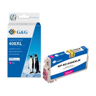 C13T09K34010 / 408L - cartouche qualité premium compatible Epson - magenta