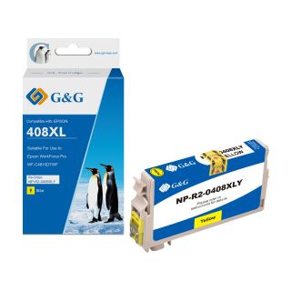 C13T09K44010 / 408L - cartouche qualité premium compatible Epson - jaune