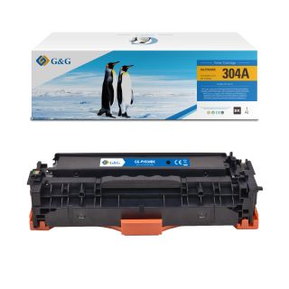 CC530A / 304A - toner qualité premium compatible HP - noir