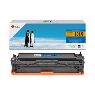 CF210X / 131X - toner qualité premium compatible HP - noir