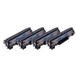 CF283XD / 83X - toner qualité premium compatible HP - noir - pack de 4