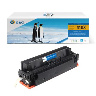 CF411X / 410X - toner qualité premium compatible HP - cyan