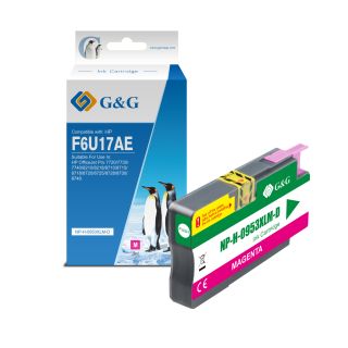 F6U17AE / 953XL - cartouche qualité premium compatible HP - magenta