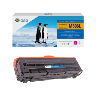 CLTM506LELS / M506L - toner qualité premium compatible Samsung - magenta