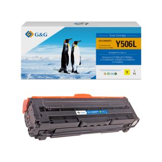 CLTY506LELS / Y506L - toner qualité premium compatible Samsung - jaune
