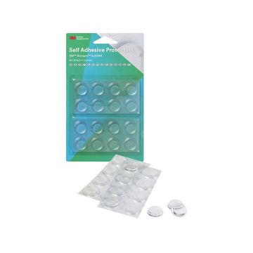 3M Bumpon Pastilles anti-bruit/anti-glisse, rond, 7,9 mm