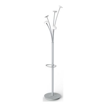 ALBA Portemanteau FESTIVAL, hauteur: 1.870 mm, blanc/argent