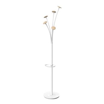 ALBA Portemanteau FESTIVAL, hauteur: 1.870 mm, blanc/bois