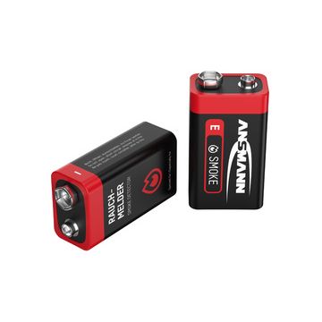 ANSMANN Pile alcaline, E-bloc 6LR61, 9 Volt, pack de 6