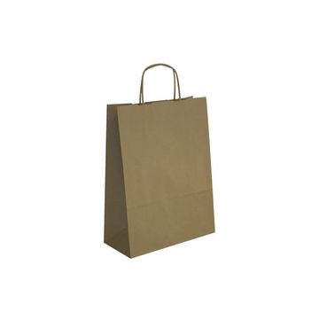 APLI Sac en papier, kraft, grand, brun