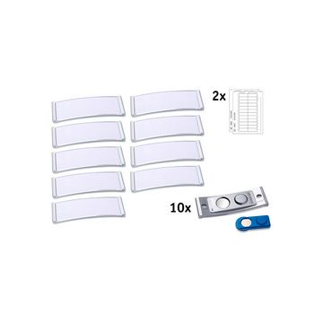 AVERY Zweckform Badge, 68 x 22 mm, set de 10, argent