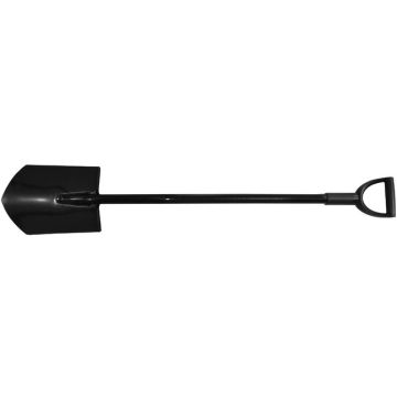 BRÜDER MANNESMANN Bêche en métal, longueur: 1.180 mm, noir